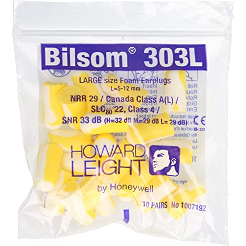 Howard Leight Bilsom 303S Lot de 20 bouchons d'oreille, 303S - Santé & Bien-être Amazon France à 1.70€