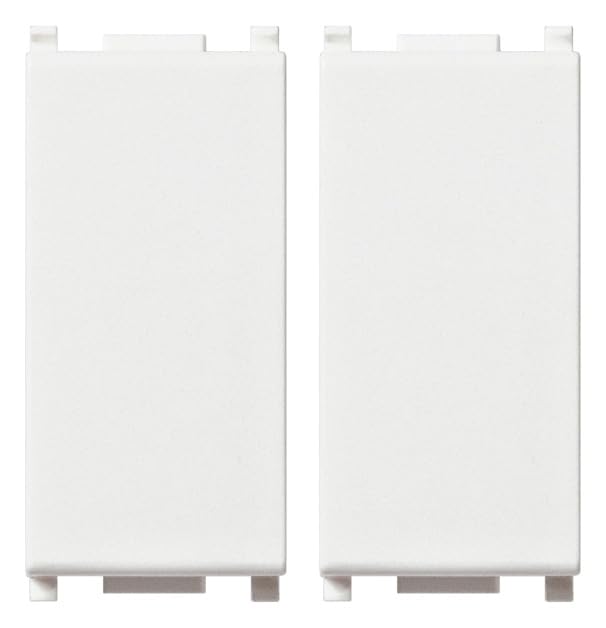 VIMAR 0T14041 Plana Hole Cover, Number 2, Size 2.2 x 4.8 x... - Maison & Cuisine Amazon Royaume-Uni à 2.27€