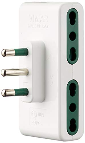 VIMAR, RI.01165B Adattatore multiplo SICURY, spina 16A... - Amazon Italie à 5.85€