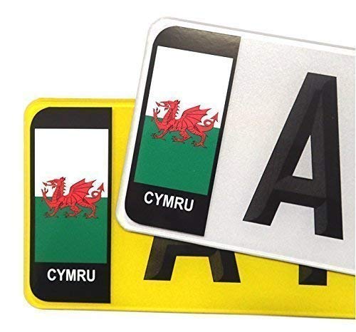 Sticar-it Ltd Pair of Welsh Wales CYMRU Badges for Car or... - Auto & Moto Amazon Royaume-Uni à 1.75€