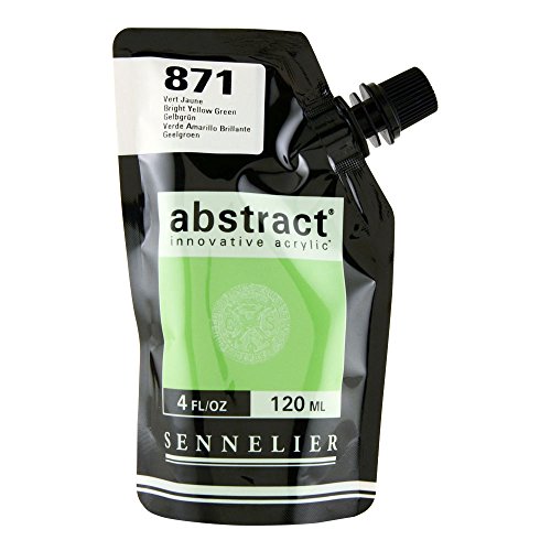 Abstract Acrylic 120ml Bright Yellow Green en promo à 4,74€ (-74%) sur Amazon FR