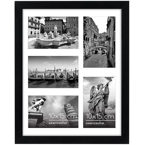 Americanflat Cornice 10x15 cm Nero - Portafoto da Parete... - Maison & Cuisine Amazon Italie à 15.99€