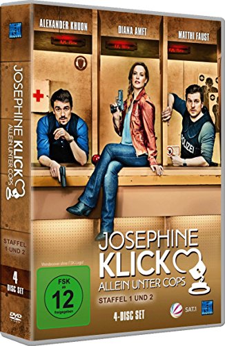 Josephine Klick - Allein unter Cops (Staffel 1 + 2) [4 DVDs] - Livres & eBooks Amazon Royaume-Uni à 3.75€