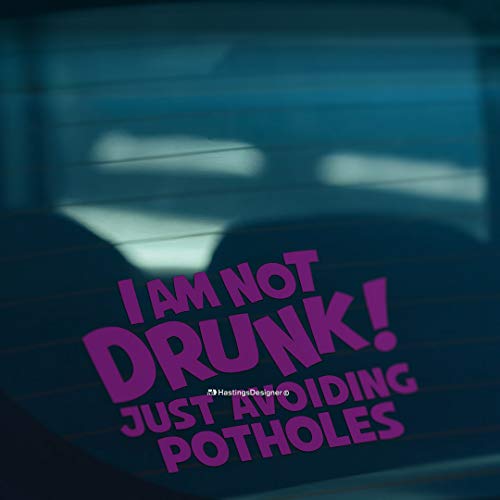 HastingsDesigner I AM NOT DRUNK JUST AVOIDING POTHOLES... - Maison & Cuisine en promo à 1.99€