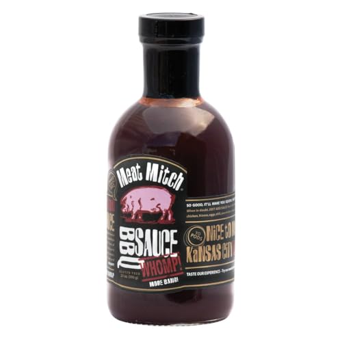 Meat Mitch 'Whomp' Competition BBQ Sauce - 595g (21 oz) - Animalerie Amazon Royaume-Uni à 15.00€