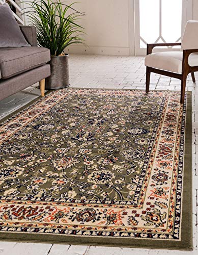 Unique Loom Kashan Kollektion, Traditionelles Blumenmuster... - Maison & Cuisine Amazon Allemagne à 76.36€