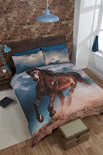 Urban Unique Cavallo Copripiumino, Motivo: Animali... - Animalerie Amazon Italie à 8.31€
