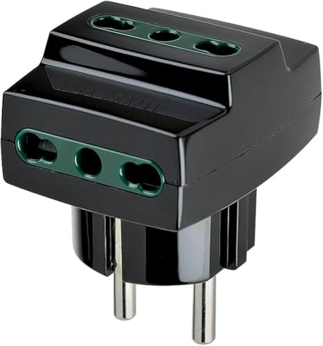 Vimar RI.00324N Adattatore multispina, 1 presa Schuko S31... - Amazon Italy à 5.40€