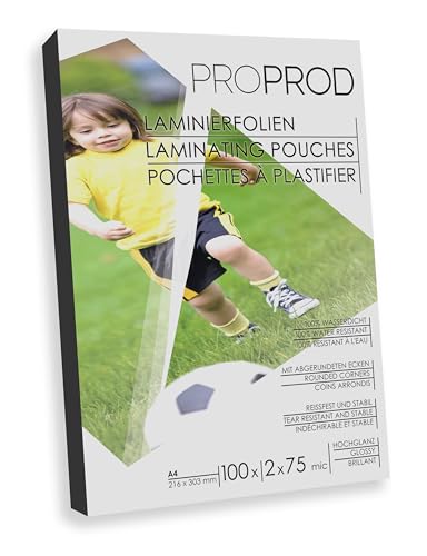 ProProd - Pouch lucidi per plastificazione 75/80mic... - Sports & Fitness Amazon Italy à 10.61€
