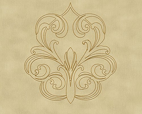 Architects Paper Panneau mural brodé Nobile jaune métallisé... - Amazon France à 25.99€