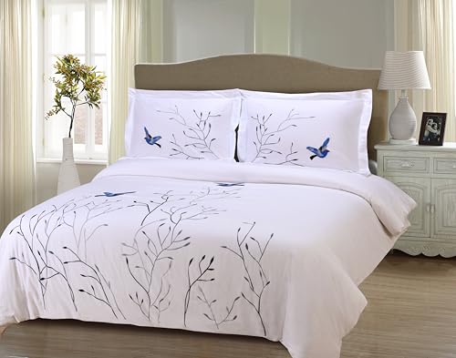 Superior - Ensemble édredon, 269 x 234 cm, Hirondelles... - Home & Kitchen Amazon France à 41.65€