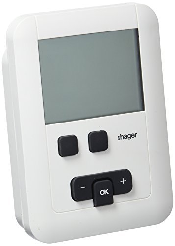 Hager EK570 Termostato Ambiente Programable ECO Pila - High-Tech & Électronique Amazon Espagne à 102.61€