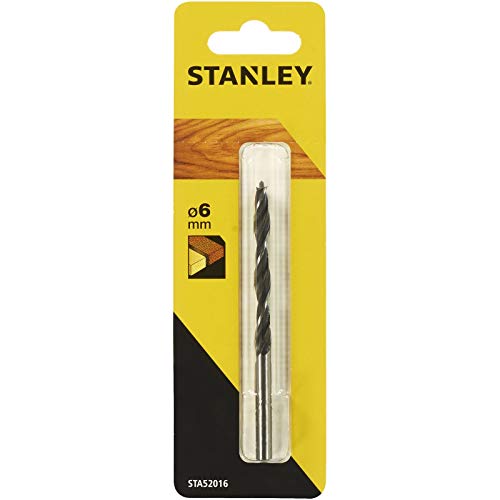 STANLEY STA52016-QZ Punta elicoidale 6 mm. - Bricolage & Outils Amazon Italie à 1.78€