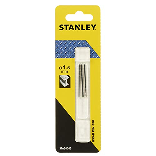 STANLEY STA50005-QZ - 3 Brocas HSS-R laminadas para metal ø... - Bricolage & Outils Amazon Espagne à 1.73€