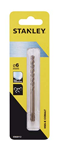 STANLEY - Foret HSS-E Cobalt 6x57x93mm - FMHT0-62061 - Bricolage & Outils en promo à 2.70€