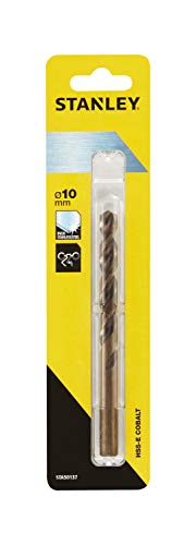 STANLEY - Foret HSS-E Cobalt 10x87x133mm - STA54077-QZ - Bricolage & Outils Amazon France à 7.38€