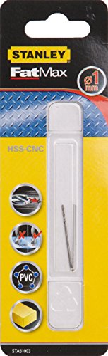 STANLEY STA51003-QZ 2 Brocas HSS-CNC con punta piloto ø 1.0... - Bricolage & Outils Amazon France à 3.14€