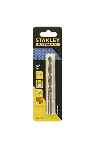 STANLEY STA51078-QZ Broca HSS-CNC con punta pilotoø 7mm - Bricolage & Outils en promo à 4.00€