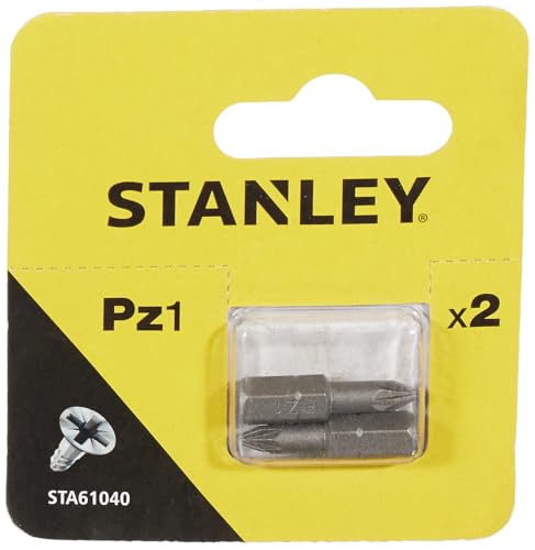 STANLEY 2 puntas Pozidriv Pz1 25mm en promo à 2,38€ (-72%) sur Amazon FR