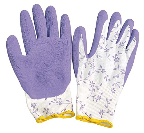 Verdemax 4915 Gant de Jardin Enduit de Latex Violet Taille S - Jardin & Extérieur en promo à 8.53€