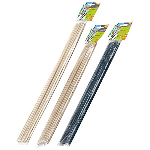Verdemax 6690 Lot de 20 piquets en Bambou Naturel Vert 40 cm - Jardin & Extérieur Amazon France à 2.70€