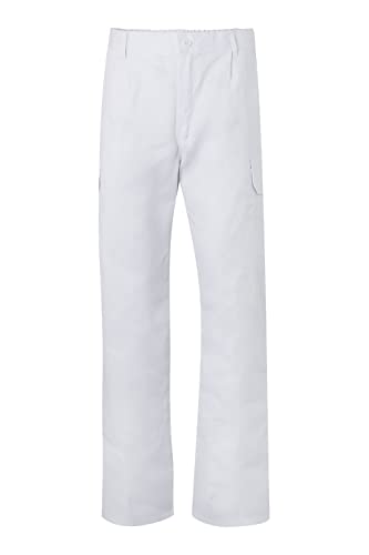 VELILLA 345 Pantalón Multibolsillos, Color Blanco, Talla 46 - Maison & Cuisine en promo à 9.25€