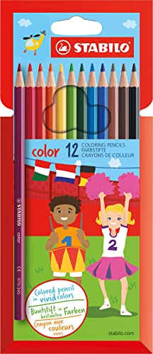 Lápiz de color STABILO color - Estuche con 12 colores - Loisirs Créatifs Amazon Espagne à 2.06€