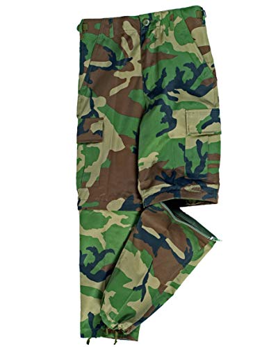 Mil-Tec US Zip-Off Hose Woodland 904 - Amazon Germany à 9.80€