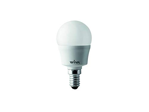 Wiva Lampara LED – Lampada LED base sferica E14 6 W 3000 K... - Maison & Cuisine Amazon Italie à 1.10€