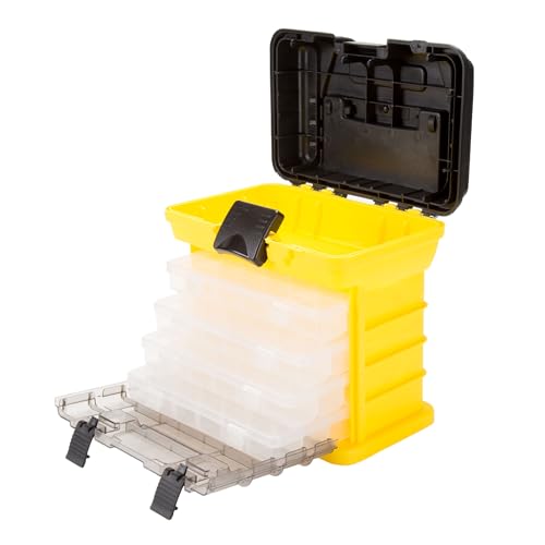 Stalwart 75-STO3182 Parts & Crafts Rack Style Tool Box with... - Maison & Cuisine Amazon Royaume-Uni à 23.37€