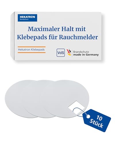 Hekatron Klebepads für Rauchmelder, Montage ohne Bohren und... - Sports & Fitness Amazon Allemagne à 8.60€