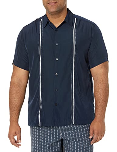 Cubavera - Camisa de Manga Corta para Hombre, diseño con... - Amazon Spain à 18.49€