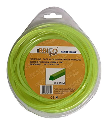 Bricoferr BF100-811 - Rasafilo (3,3 mm x 15 metri quadrati) - Bricolage & Outils Amazon Italie à 7.10€