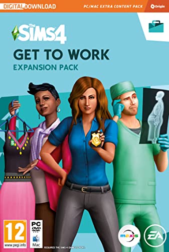 The Sims 4 Get to Work (EP1) | Expansion Pack | PC/Mac |... - High-Tech & Électronique Amazon Royaume-Uni à 13.99€