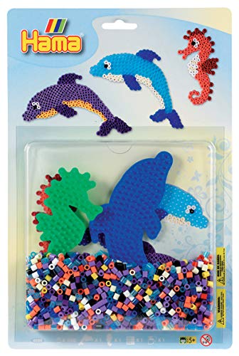 Hama - 4058 - Midi Blister Gm - Dauphin + Hippocampe - Toys & Games Amazon France à 4.20€
