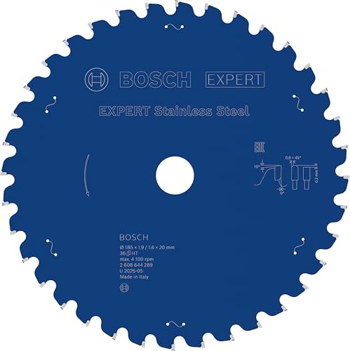 Bosch 1x EXPERT Stainless Steel Corded Circular Saw Blade... - Maison & Cuisine Amazon Royaume-Uni à 29.99€