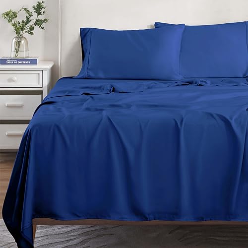 Home City, Bed Linen Set, Navy Blue - Eastern King - Home & Kitchen Amazon UK à 78.69€
