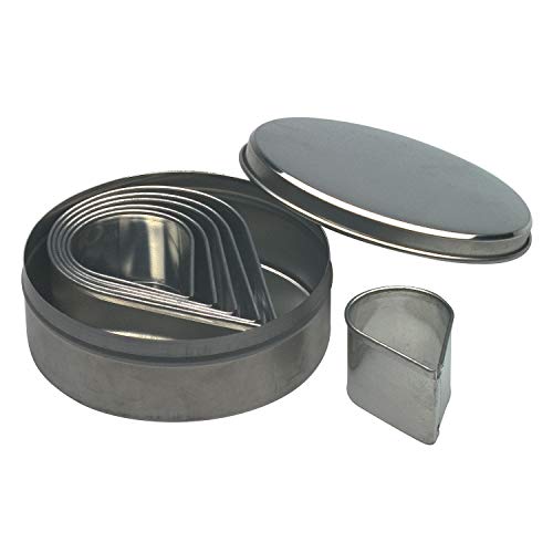 PIAZZA Juego de 6 cortadores de galletas con forma de gota... - Jouets & Jeux Amazon Espagne à 14.88€