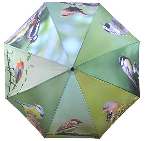 Fallen Fruits TP178 Esschert Umbrella with Bird Pattern in... - Jardin & Extérieur Amazon Royaume-Uni à 13.99€