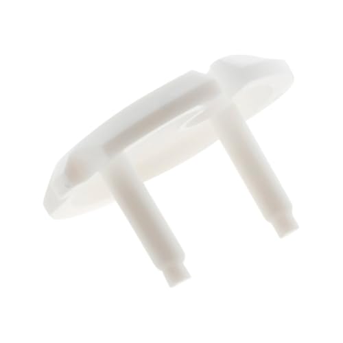 Lot de 3 caches Prises 2 P+T + Clef - Blanc - Zenitech - Maison & Cuisine Amazon France à 2.90€