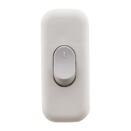 Zenitech Interrupteur 2A Unipolaire - Blanc en promo à 2,90€ (-55%) sur Amazon FR