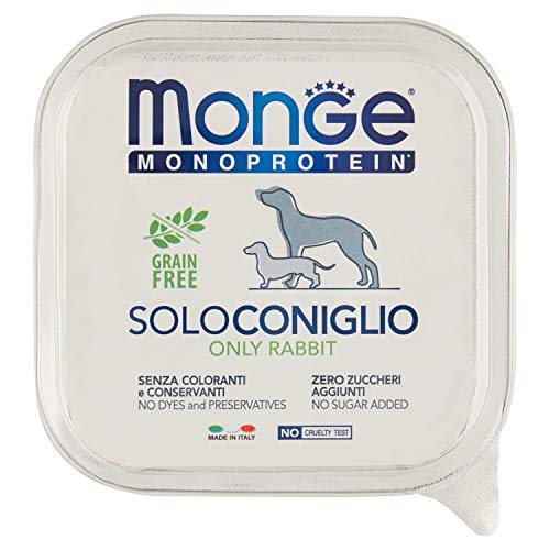 Monge Chien Solo Lapin 150 g - Animalerie en promo à 1.96€