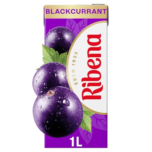 Ribena Blackcurrant Juice Drink 1L Carton – Real British... - Auto & Moto Amazon Royaume-Uni à 1.00€