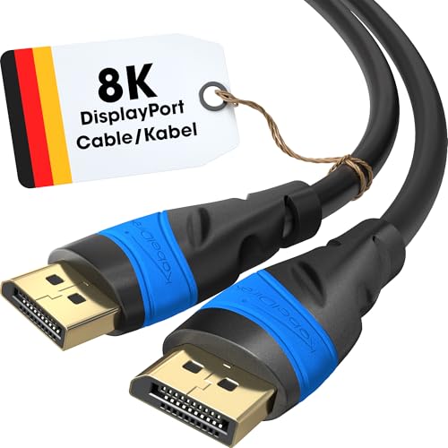 KabelDirekt – Câble DisplayPort 8K – 3m – Câble DP... - Tech & Electronics Amazon France à 11.09€