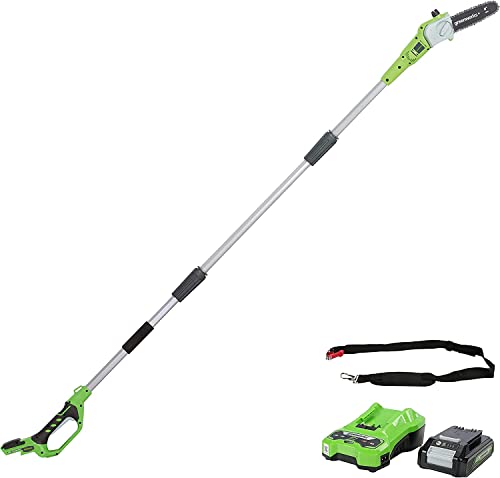 Greenworks G24PS20K2 Élagueuse sur Perche, Longueur... - Sports & Fitness en promo à 99.99€