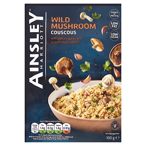 Ainsley Harriott Wild Mushroom Cous Cous, 100g - Épicerie Amazon Royaume-Uni à 0.70€