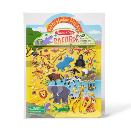 Melissa & Doug - Bloc de Pegatinas Infantiles Safari: 42... - Bébé & Puériculture Amazon Espagne à 3.70€