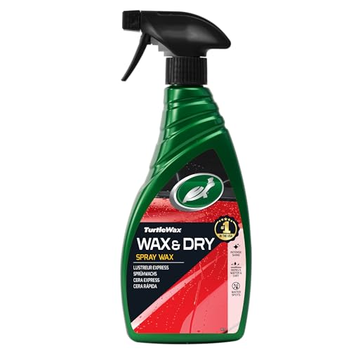 Turtle Wax 52876 Wax It Dry Car Wax Spray – 500 ml, fácil... - Beauté & Parfums Amazon Espagne à 11.47€