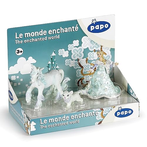 Papo - Display box Regina del ghiaccio-80506-Mondo... - Jouets & Jeux Amazon Italie à 15.83€