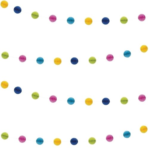Unique Party 49612 - 2,1m Ghirlanda Vivace a Palline a Nido... - Jouets & Jeux Amazon Italie à 4.19€